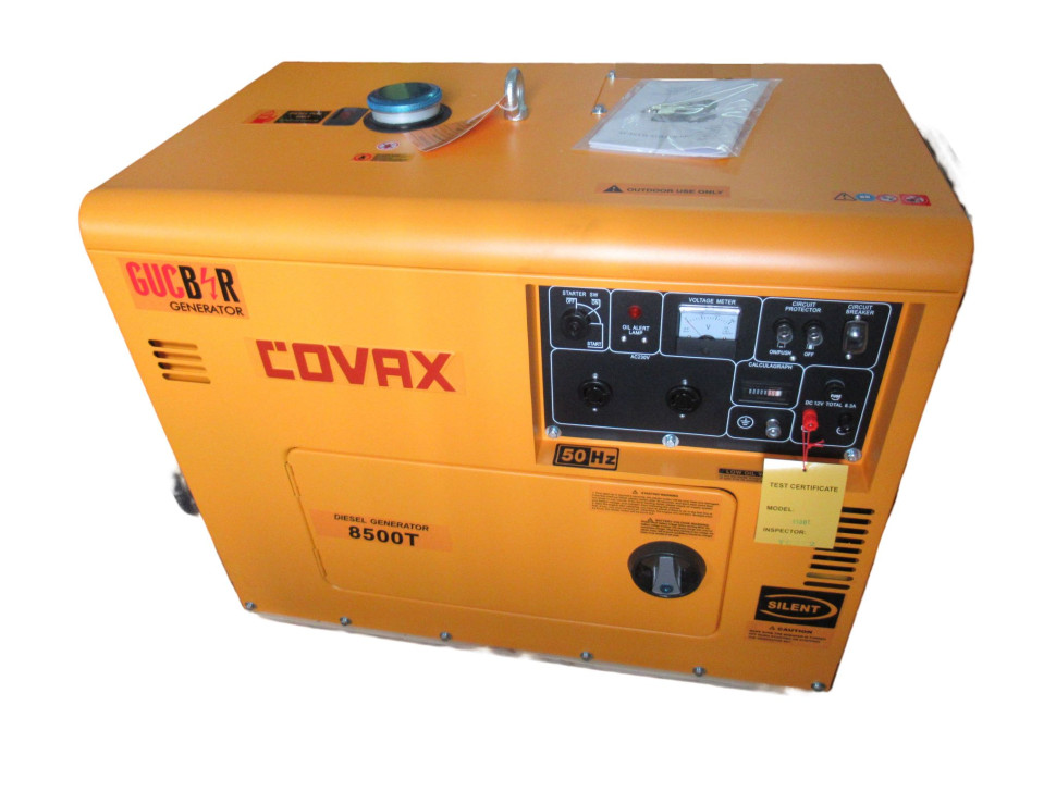Портативний дизельний генератор Covax 8500T GUCBIR фото 1 — Shop-Engineer