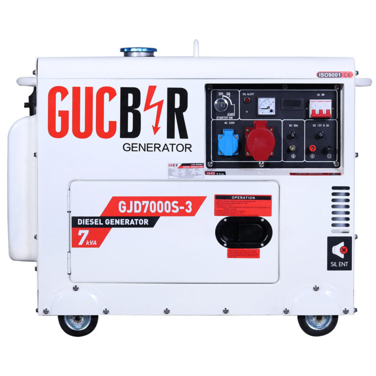Портативний дизельний генератор GJD7000S3 GUCBIR фото 1 — Shop-Engineer